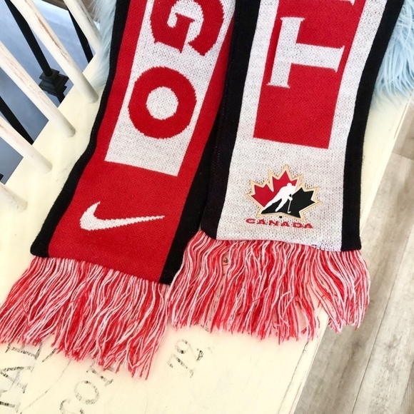 Nike, Team Canada, Hockey, League, Scarf, 56" x 6.5", NEW, Without Tags - Picture 3 of 9
